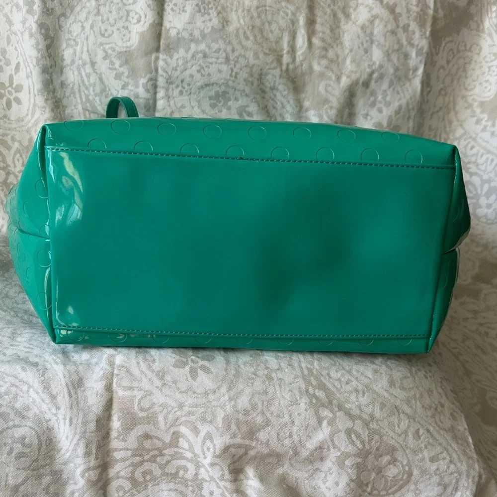 Kate Spade Turquoise Glossy Tote - Picture 10 of 13